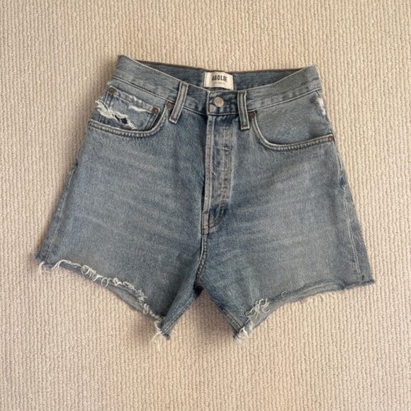 Agolde Riley Short in Snapshot - Picture 5 of 7